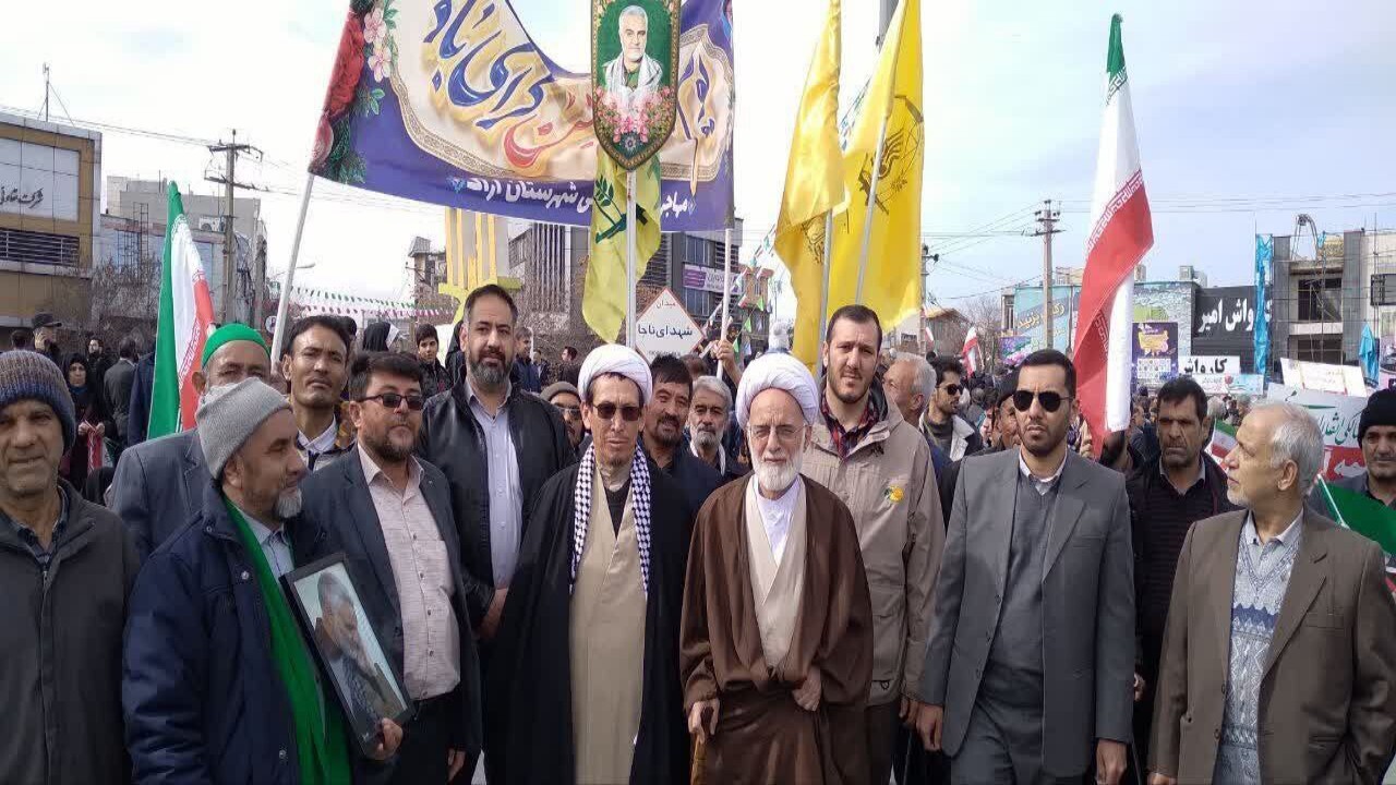 حضور اتباع خارجی در راهپیمایی ۲۲ بهمن