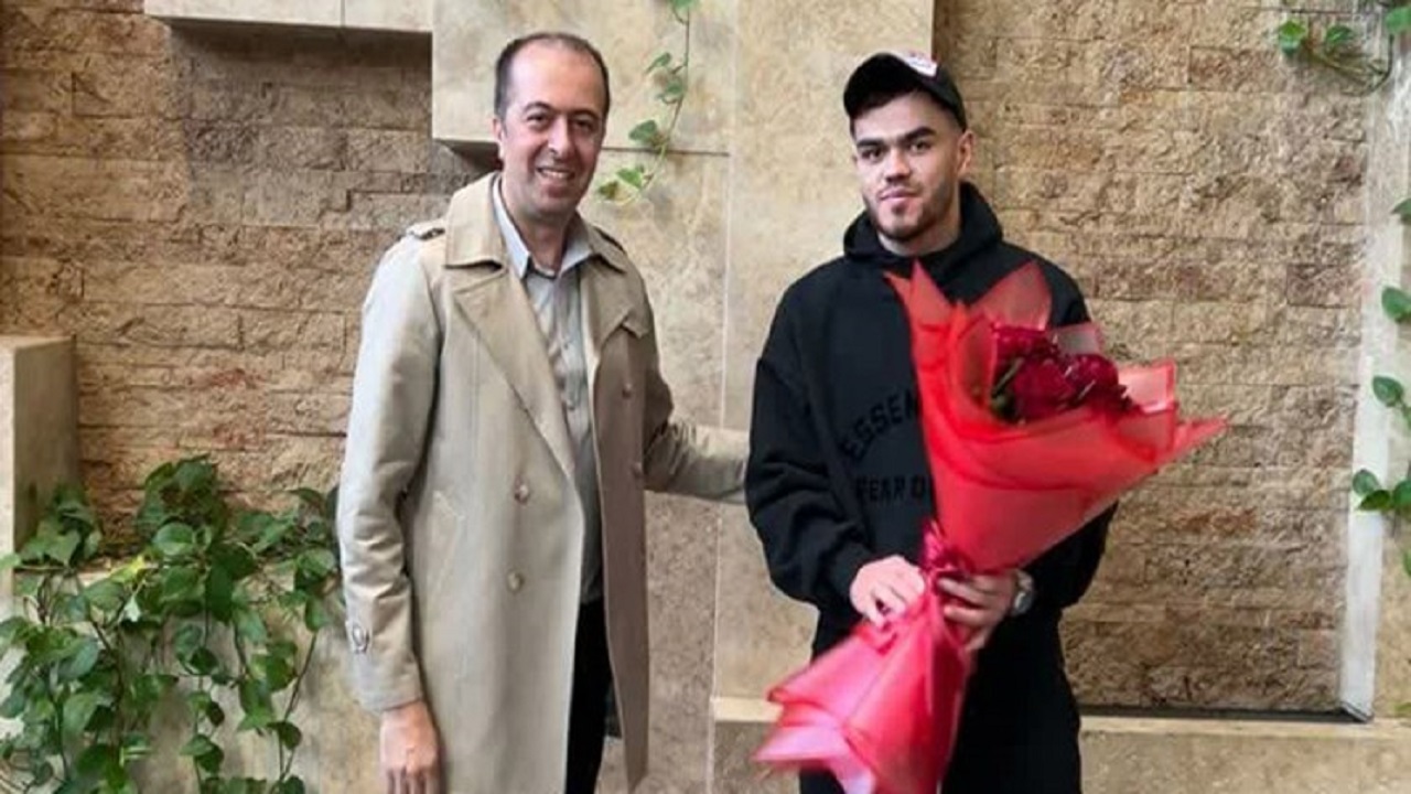 بازیکن جدید پرسپولیس به تهران آمد