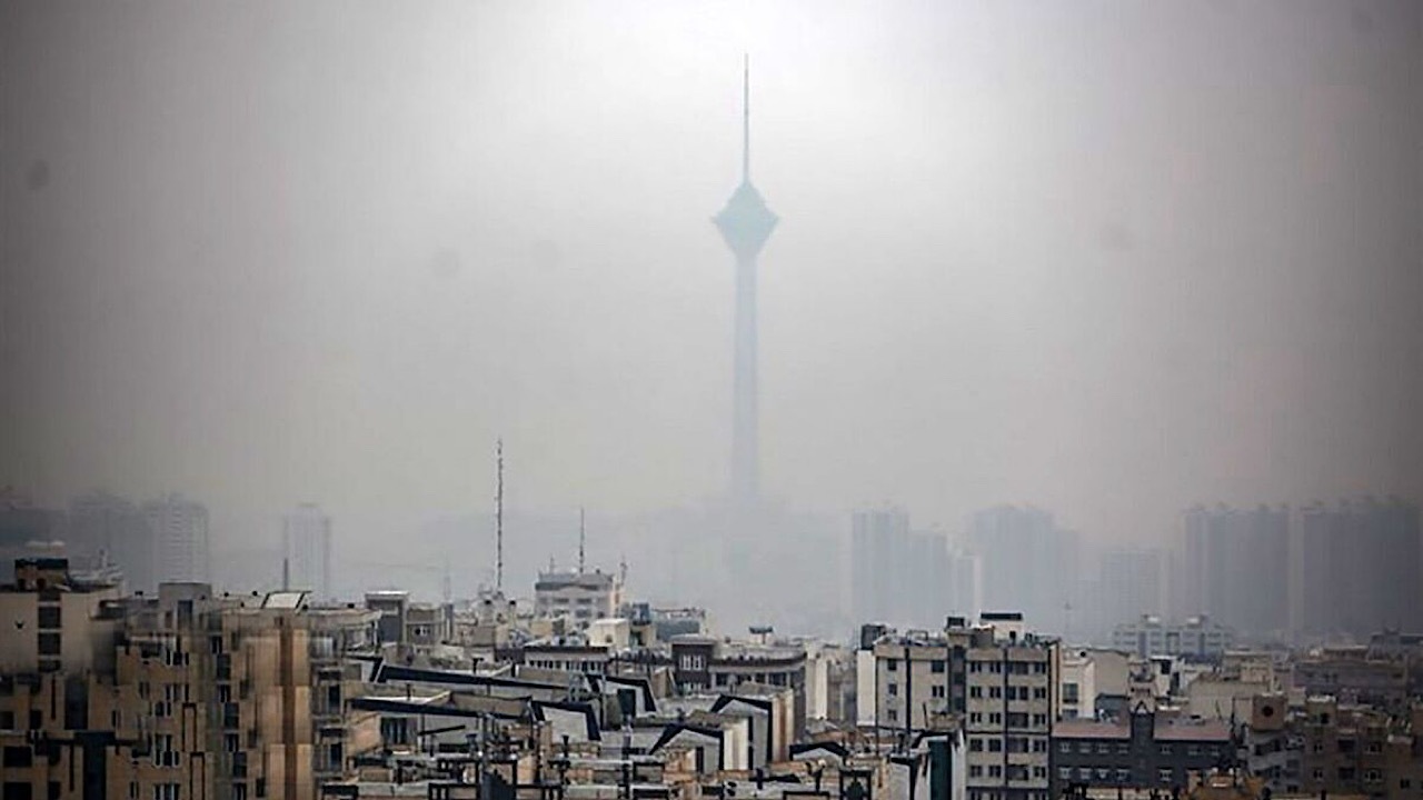 هوای تهران آلوده شد