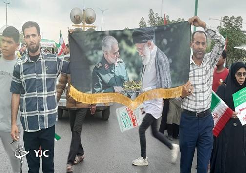 گزارش تصویری راهپیمایی ۲۲ بهمن در بندرعباس گزارش تصویری راهپیمایی ۲۲ بهمن در بندرعباس