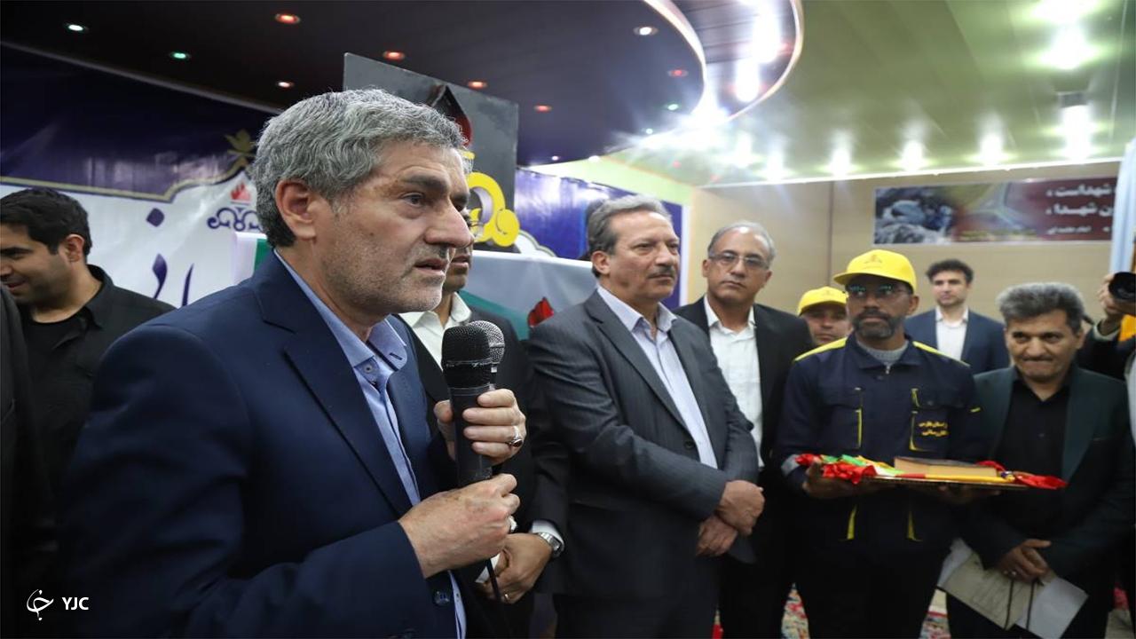 افتتاح طرح گازرسانی به بنارویه و طرح انتقال برق لارستان