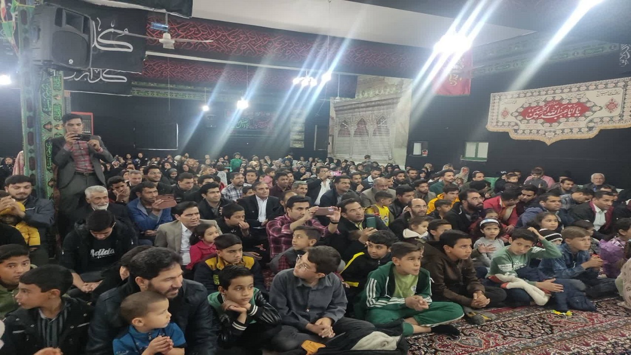 مراسم چهل و پنج سالگی انقلاب اسلامی در روستای امیرآباد + فیلم و تصاویر
