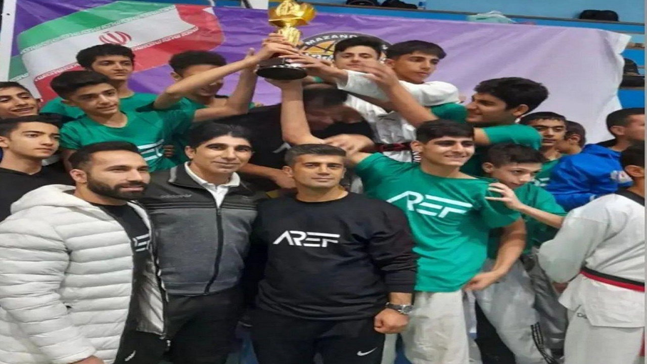 کهنسال ساری فاتح لیگ تکواندو نونهالان مازندران