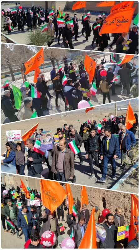 مراسم جشن بزرگ انقلاب در روستای اشکنان