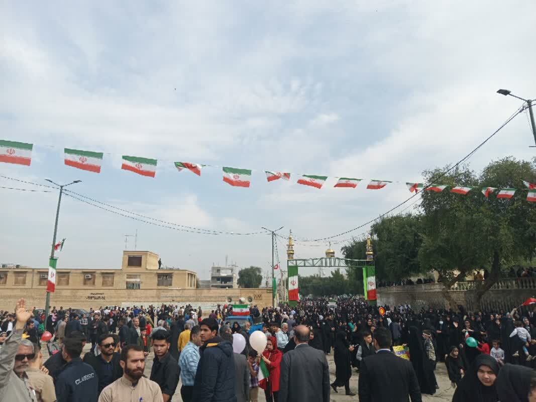 حضور مردم در راهپیمایی 22 بهمن