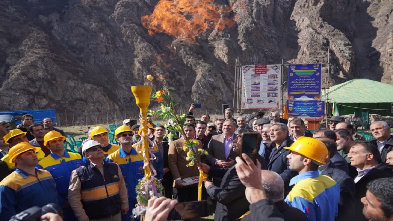 مشعل گاز ۱۰ روستای تنکابن روشن شد