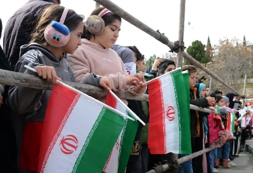 حضور سربازان دهه نودی امام زمان (عج) در جشن انقلاب در خرم&zwnj;آباد+تصاویر