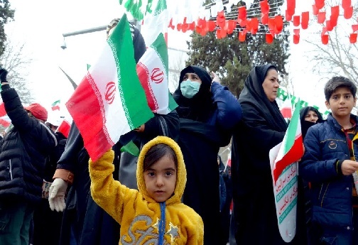 حضور سربازان دهه نودی امام زمان (عج) در جشن انقلاب در خرم&zwnj;آباد+تصاویر