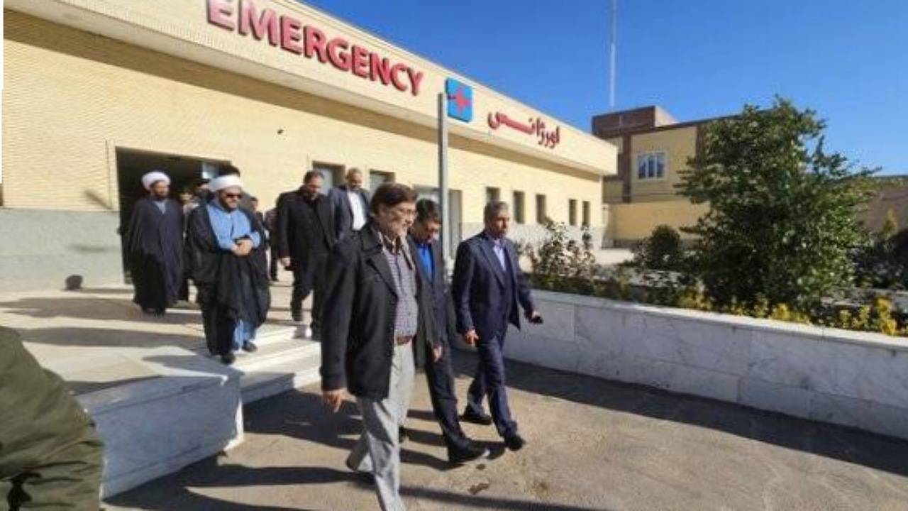 پایان احداث ساختمان اورژانس بیمارستان راور با ۳۹ تخت