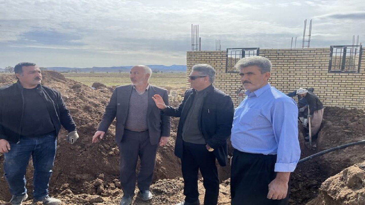 افتتاح پروژه آبرسانی به مجتمع پنج روستایی شیان