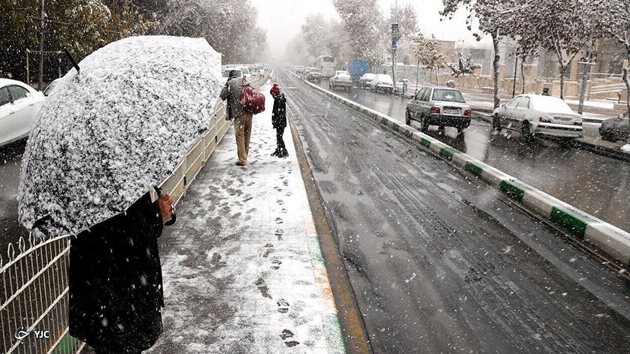 برف و باران آذربایجان‌غربی را فرا می‌گیرد