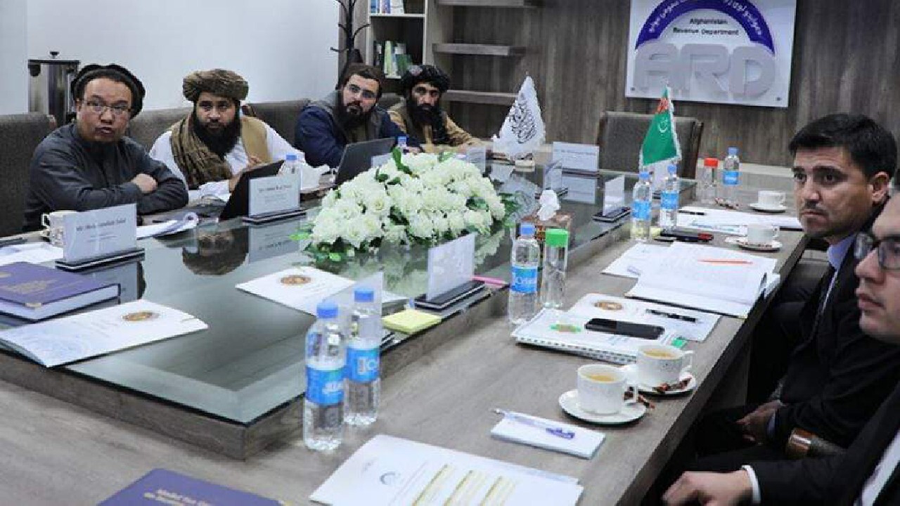 نشست مقامات طالبان و ترکمنستان بر محور مسائل مالیاتی