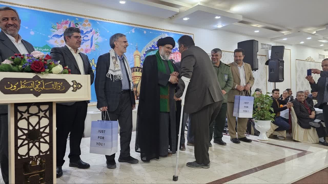 تجلیل از جانبازان سرافراز شهرستان بافق +عکس