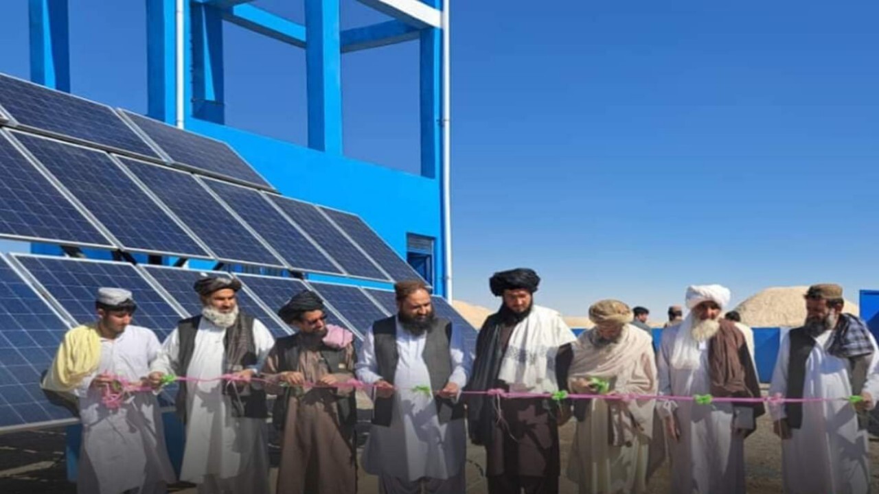 افتتاح شبکه آبرسانی در فراه