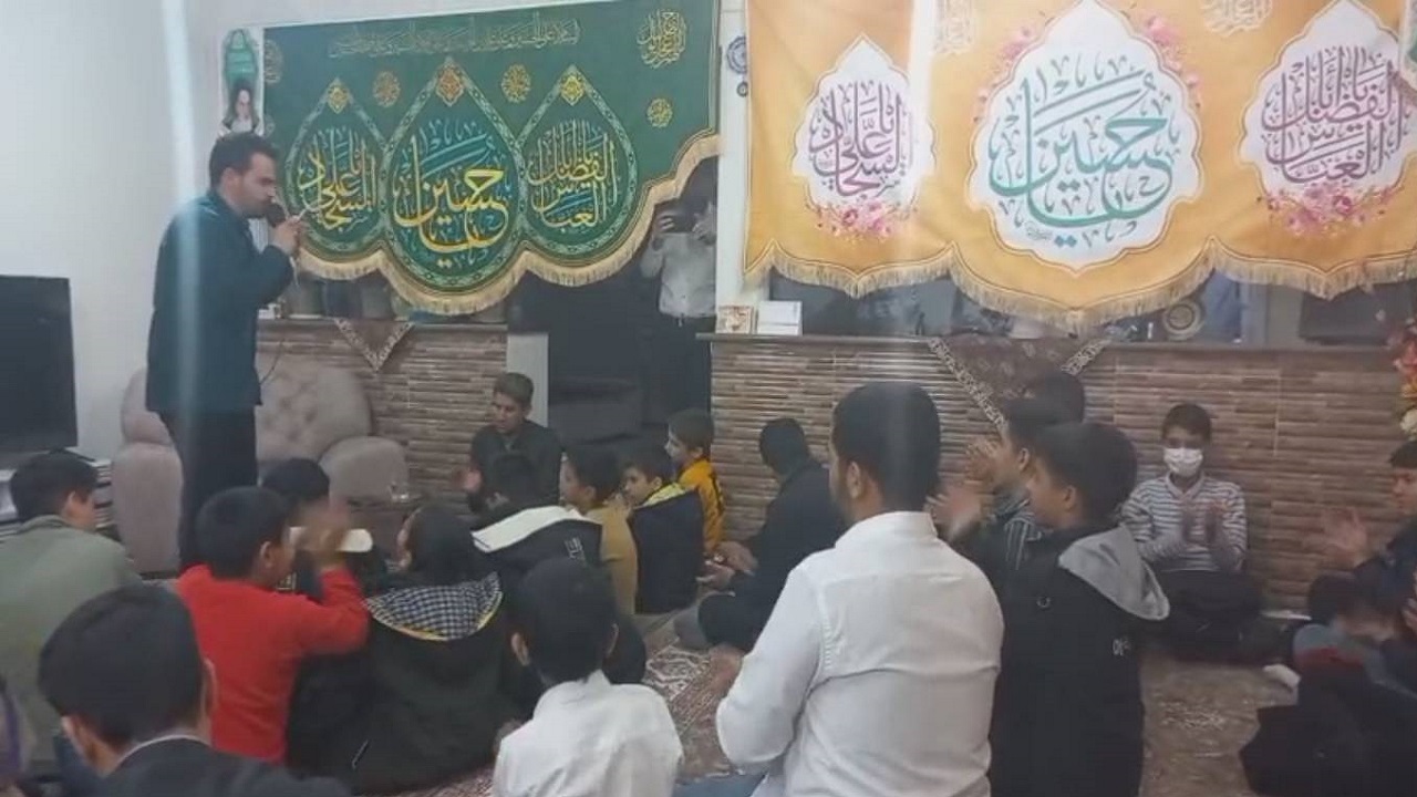 برپایی جشن خانگی در صالح آباد به مناسبت اعیاد شعبانیه + فیلم