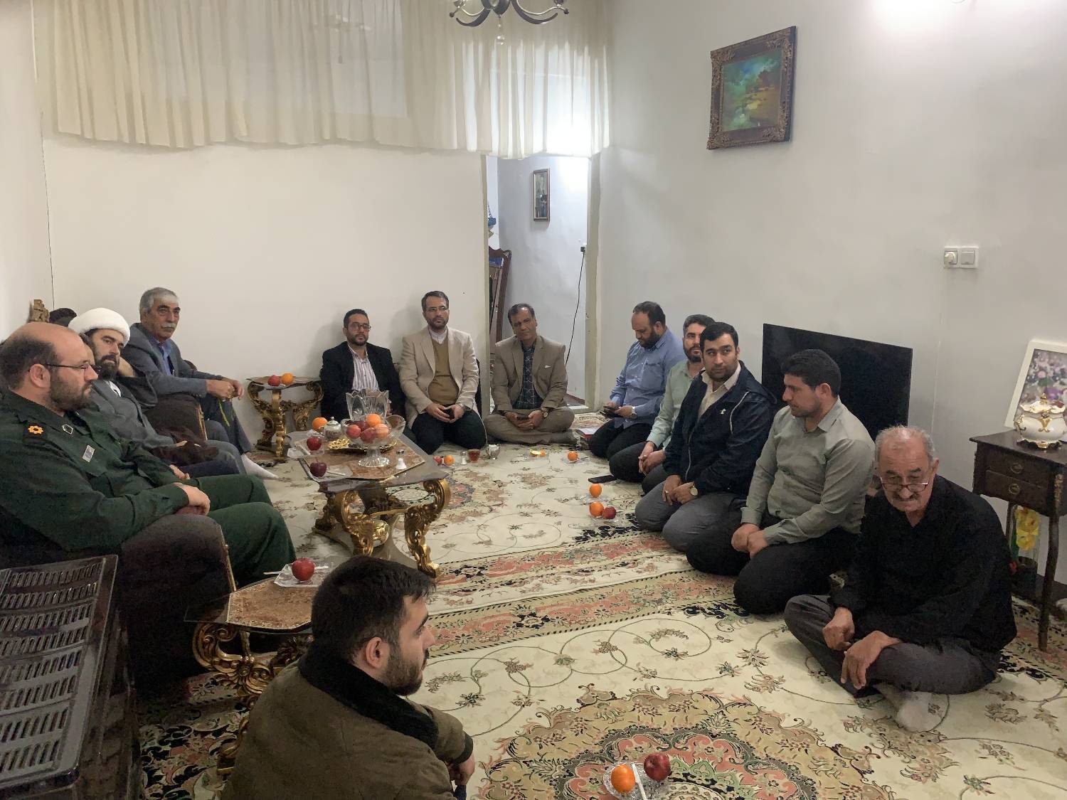 دیدار با خانواده جانبازان