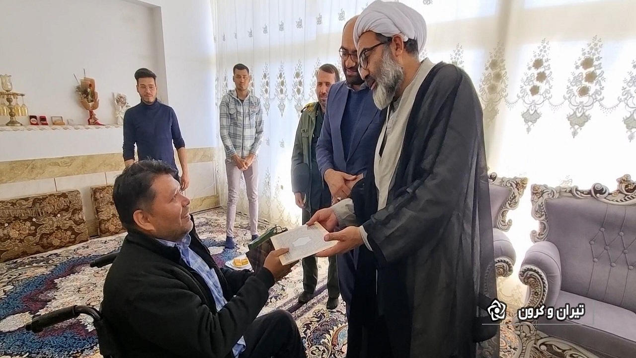 دیدار امامان جمعه دوشهرستان باجانبازان دفاع مقدس