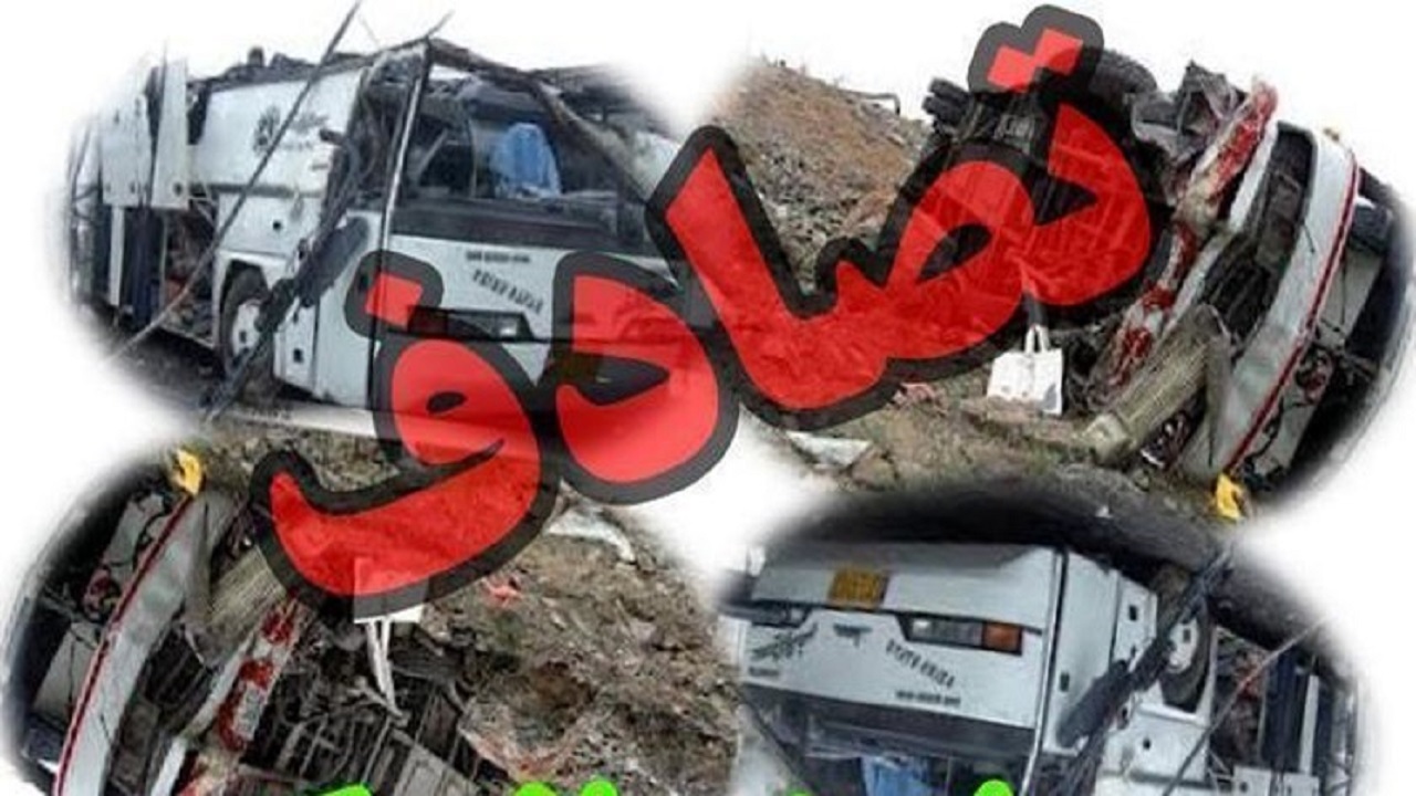 واژگون شدن مینی‌بوس در جاده پارس‌آباد ۱۰ مصدوم برجای گذاشت