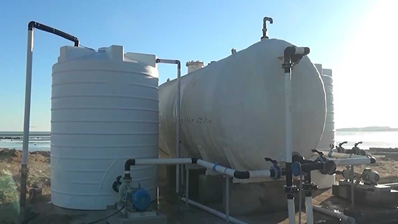 بهره برداری از مجتمع آب شیرین کن ساحلی روستای دوستکو قشم