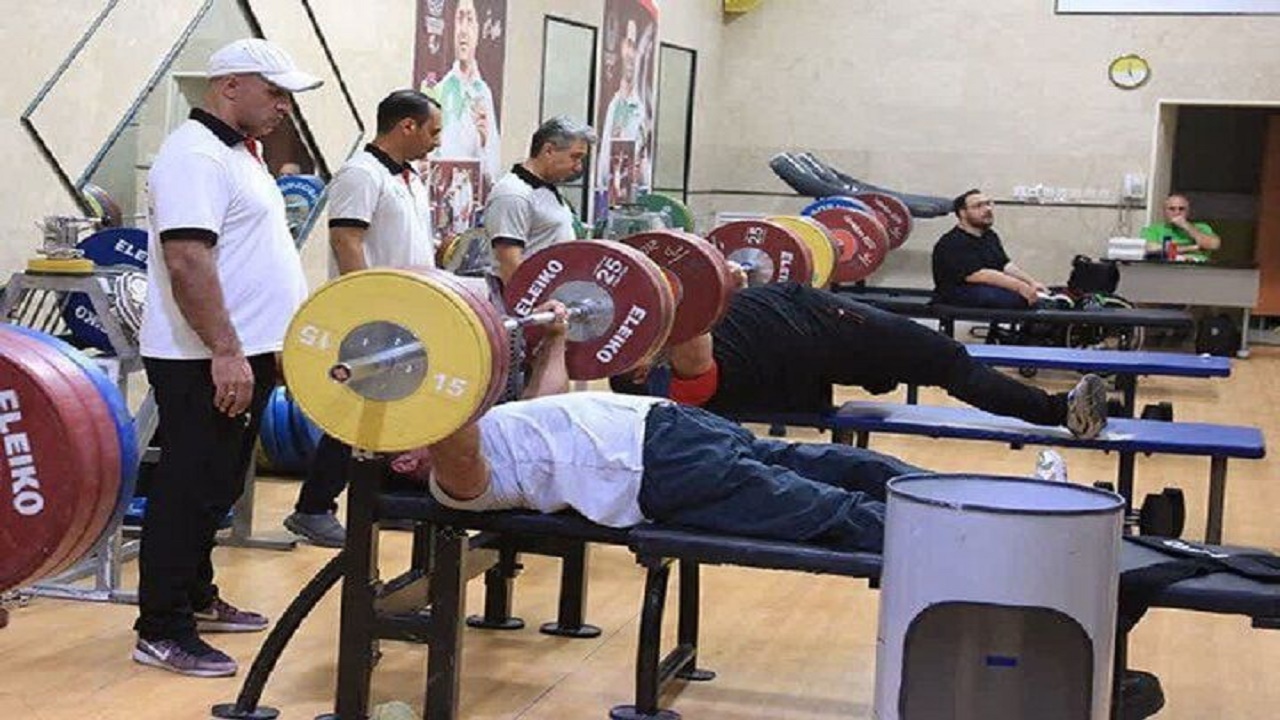 ملی پوشان پاراوزنه برداری در اردوی محمودآباد