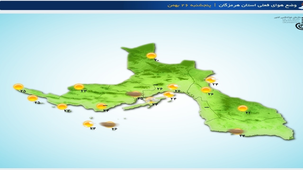 خلیج فارس امروز مواج است
