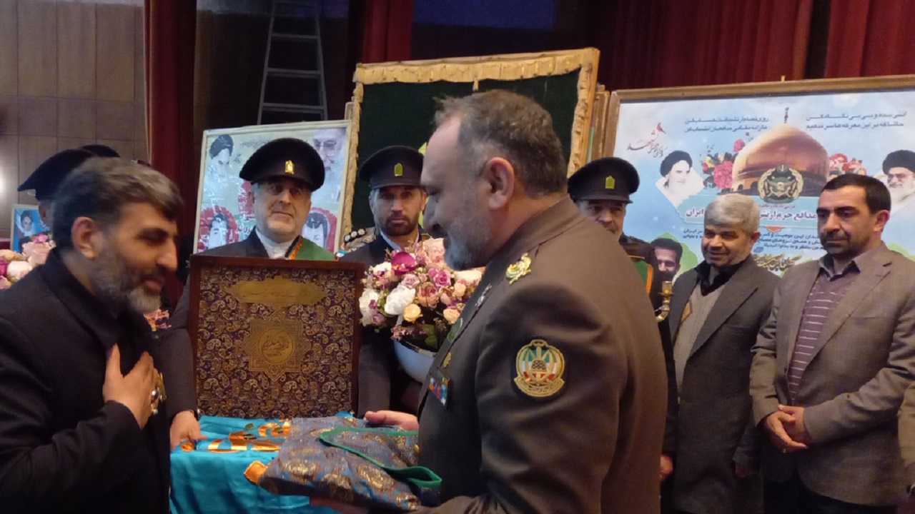 حضور خادمان مسجد جمکران در مراغه