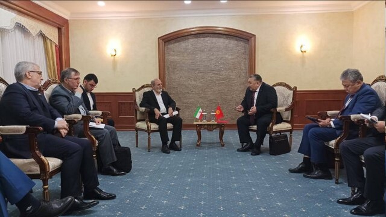 دیدار دبیران شورای عالی امنیت ملی ایران و قرقیزستان