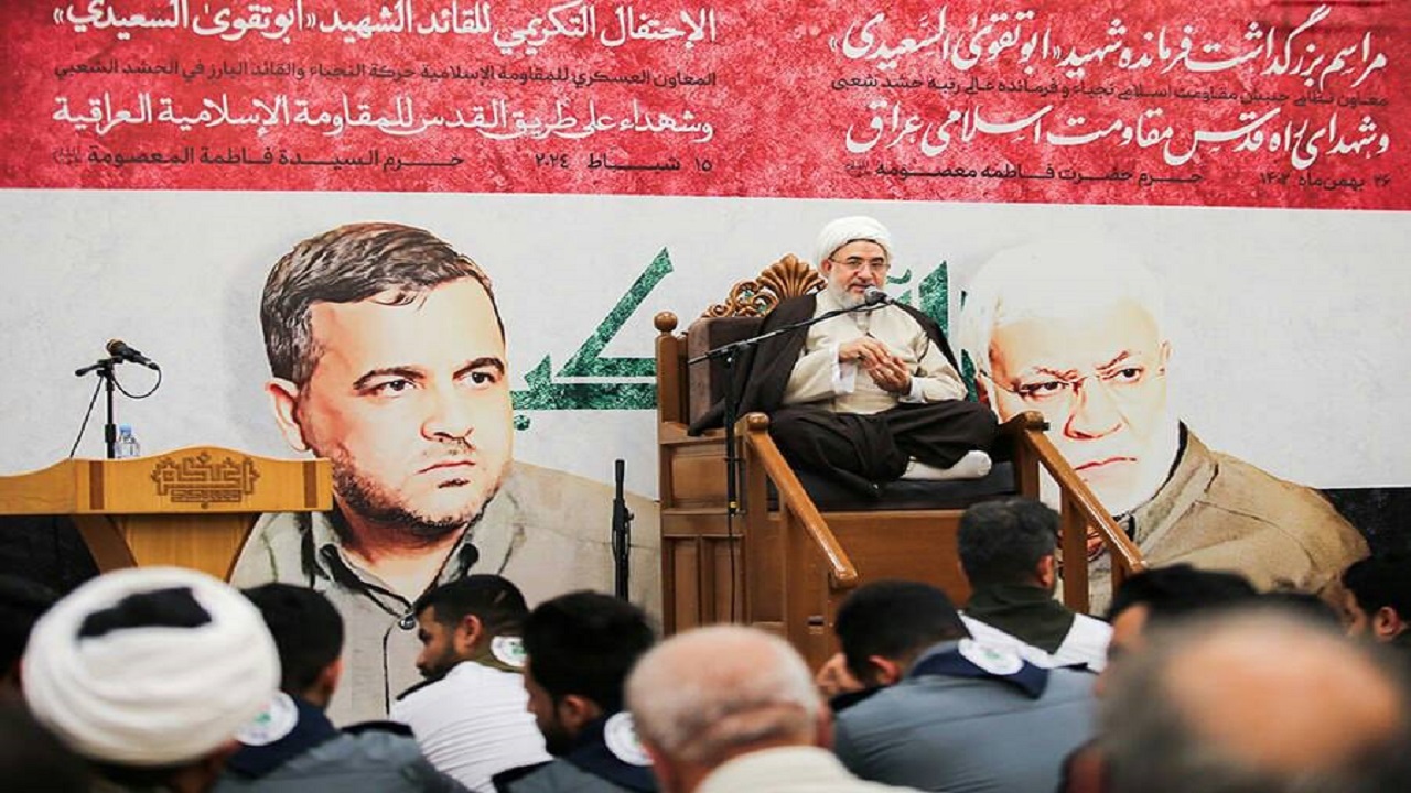 بینی آمریکا را به خاک می‌مالیم و جشن پیروزی می‌گیریم/ ابوتقوی، کوه بلند استقامت