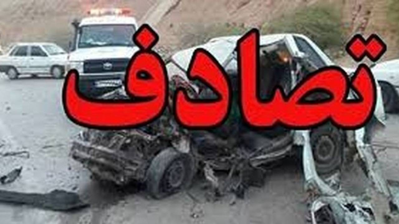 طی برخورد سمند و پیکان ۷ نفر مصدوم شدند