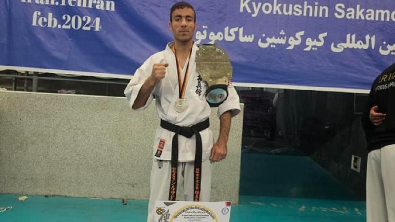 کسب مدال نقره توسط مهاجر افغانستانی
