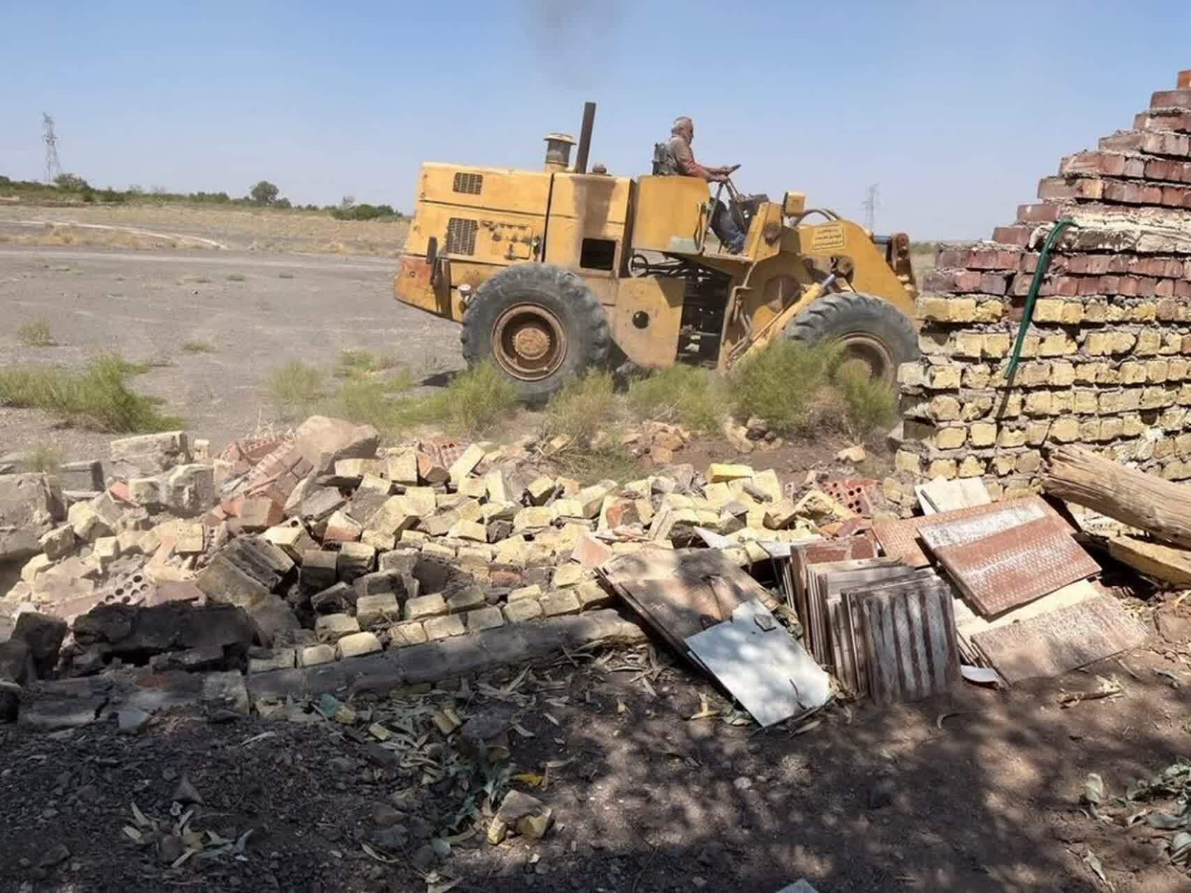 بیش از ۸۲ هکتار از اراضی ملی جازموریان رفع تصرف شد