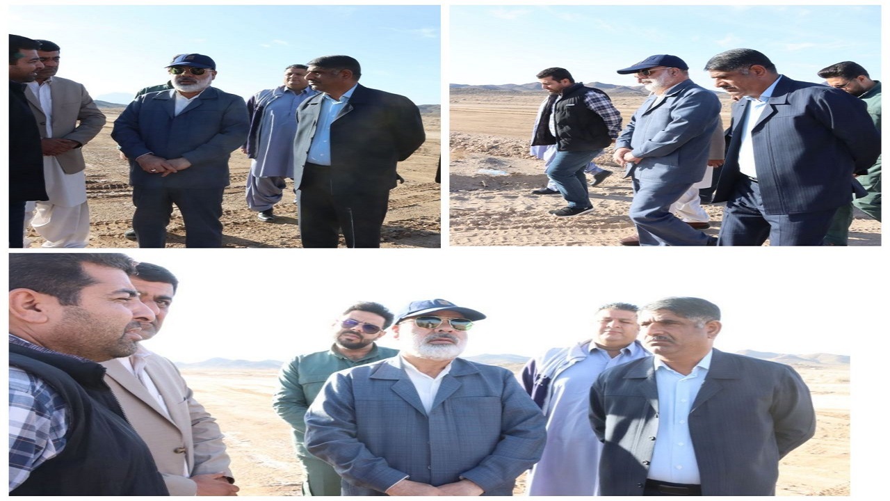 بازدید استاندار سیستان و بلوچستان از پروژه بزرگراه خاش_زاهدان