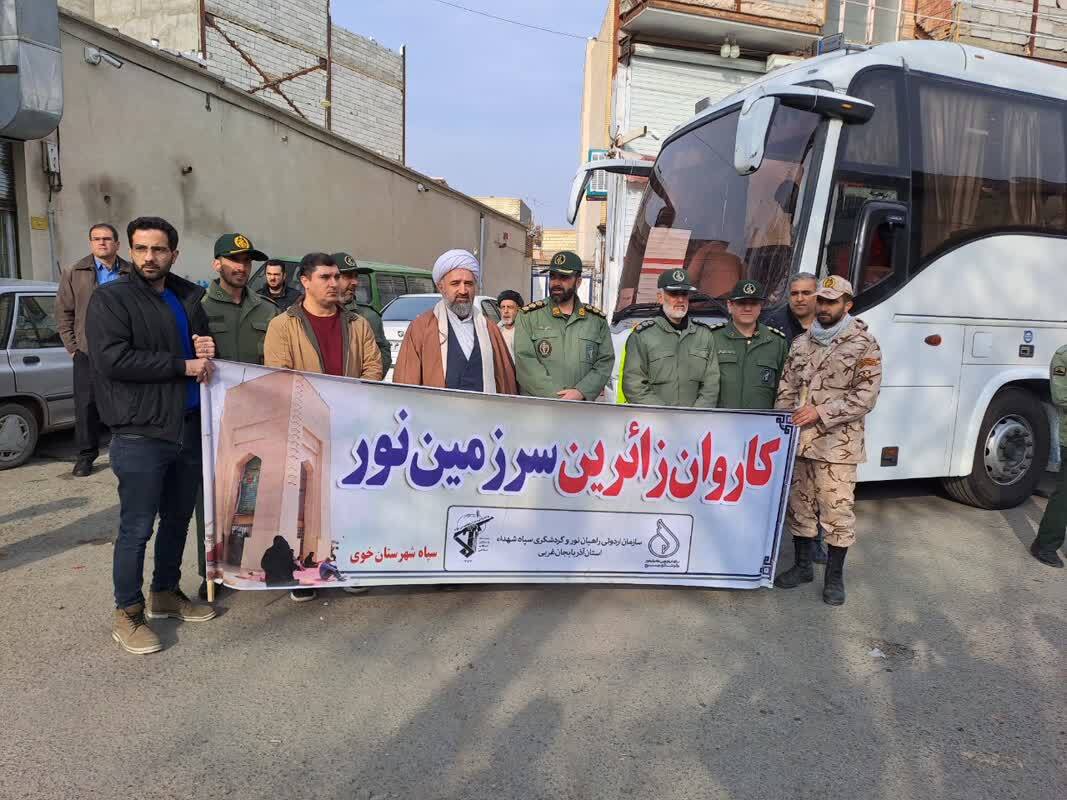 اعزام کاروان راهیان نور به مناطق جنگی