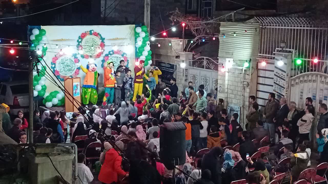 مراسم اعیاد شعبانیه در قرچک