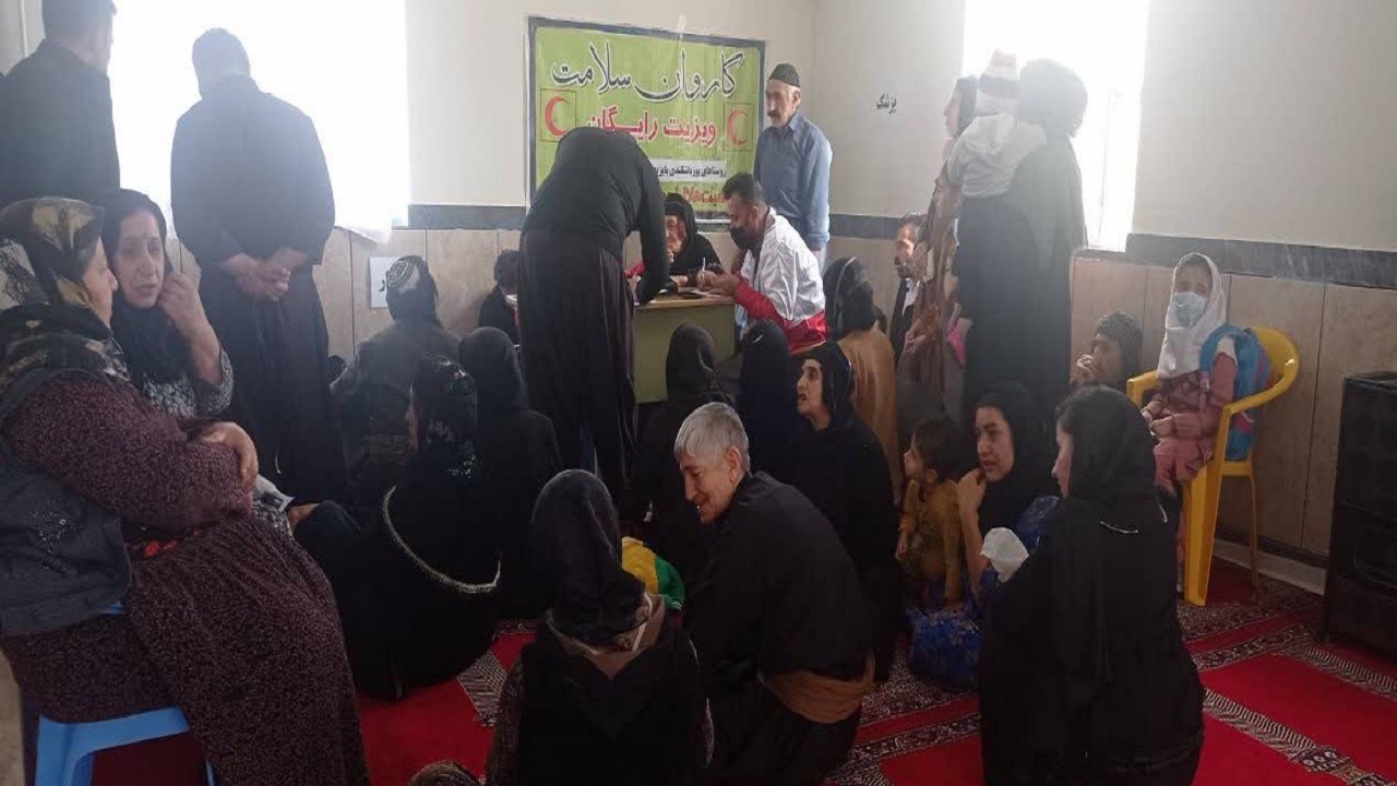 ویزیت رایگان در روستا‌های کم برخوردار شهرستان دیواندره