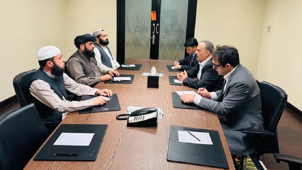 بررسی تحولات افغانستان در دیدار مقامات طالبان و پاکستان