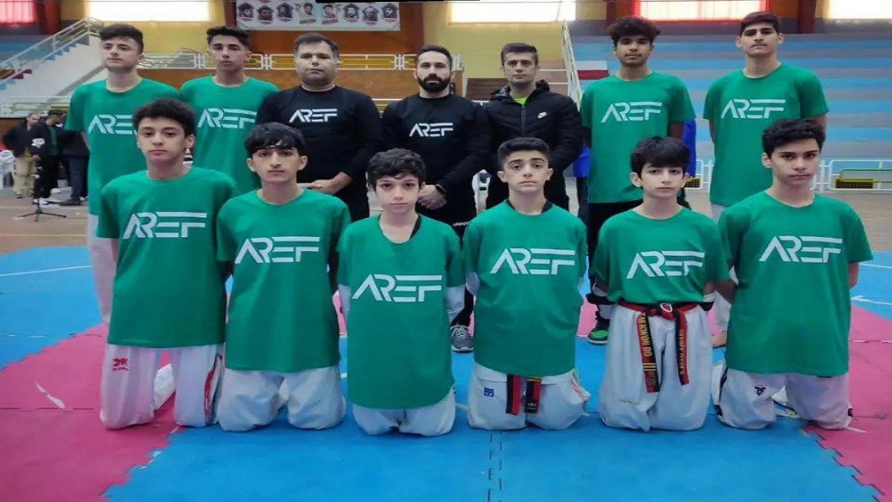 تداوم صدرنشینی آرنیک ساری در لیگ تکواندو نونهالان مازندران