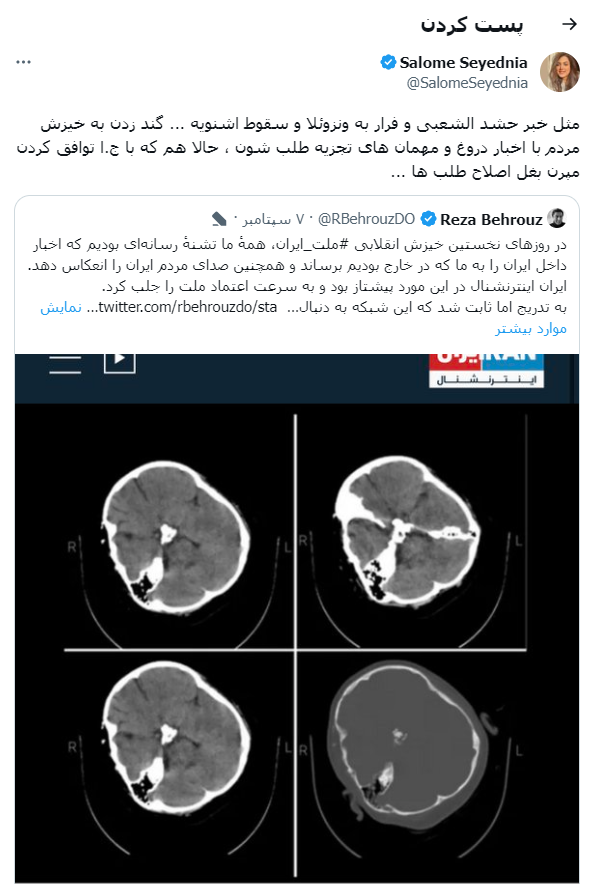 دروغ پردازی&zwnj;هایی که ضدانقلاب
