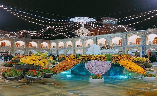 گل آرایی اعیاد شعبانیه