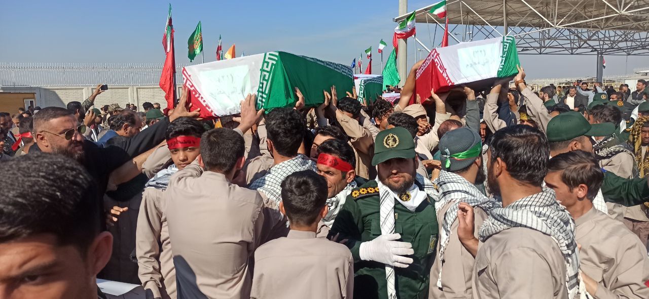 ورود پیکر ۳۴ شهید