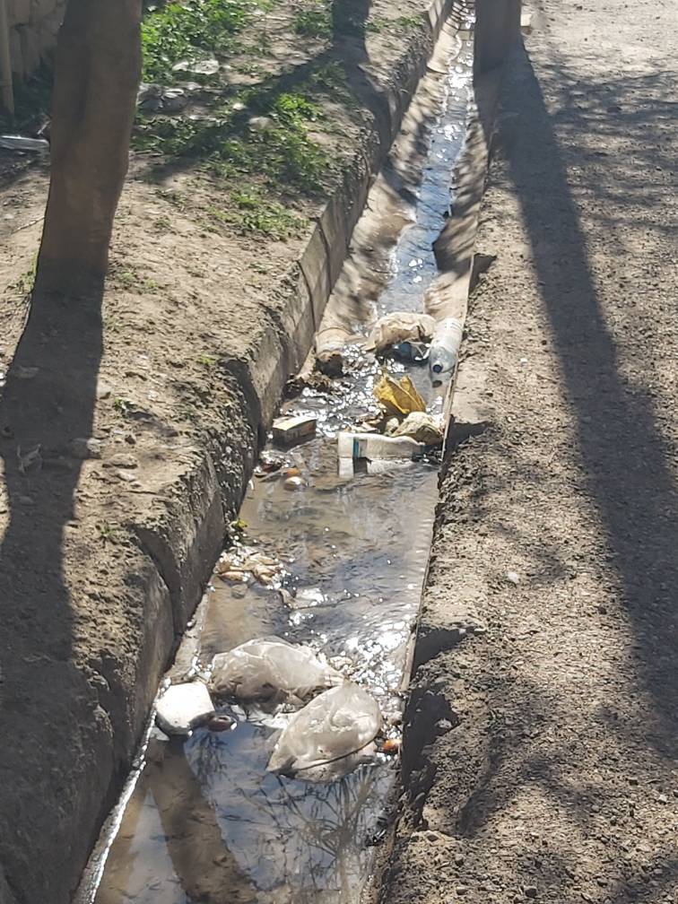 انباشت زباله در خیابان شریعتی جعفرآباد