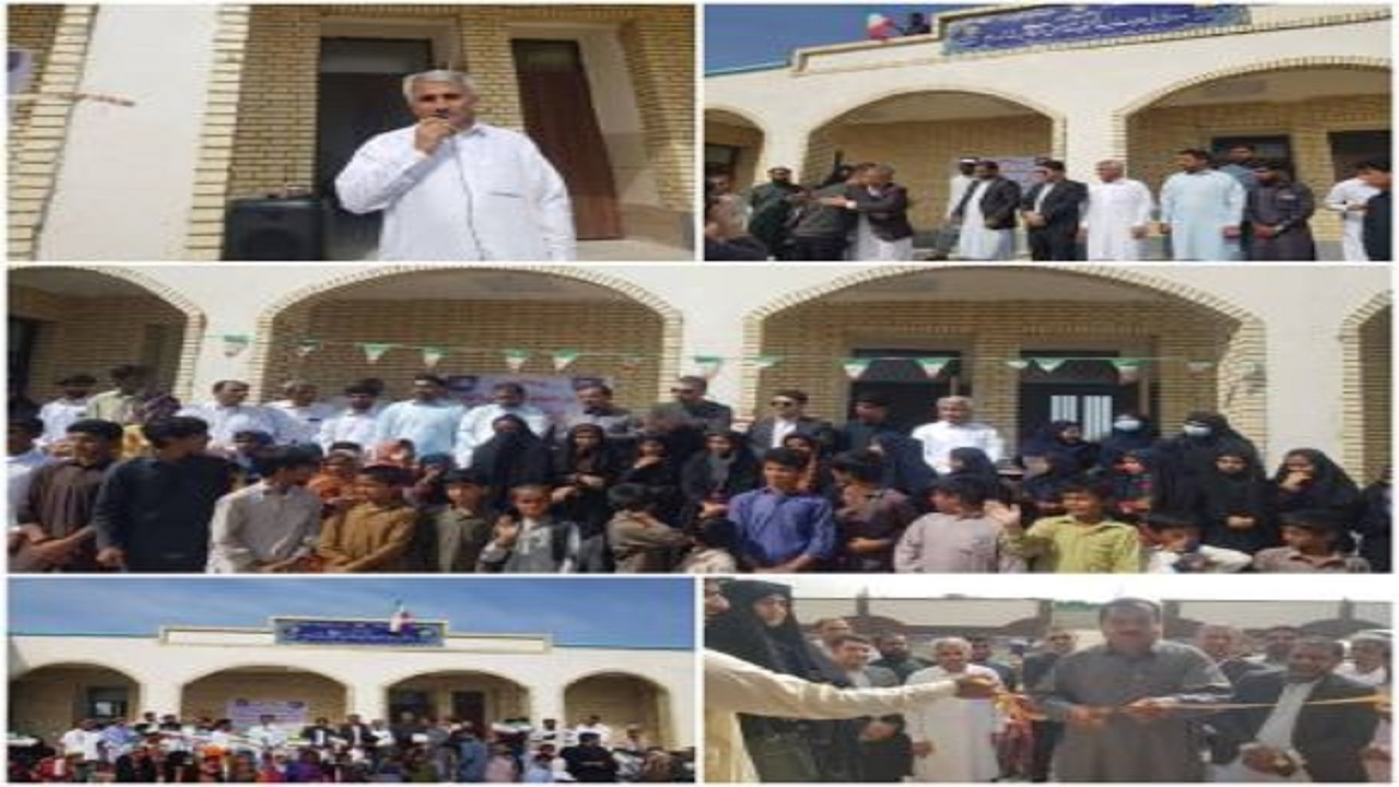 بهره برداری از ۲ واحد آموزشی خیّرساز در شهرستان دشتیاری