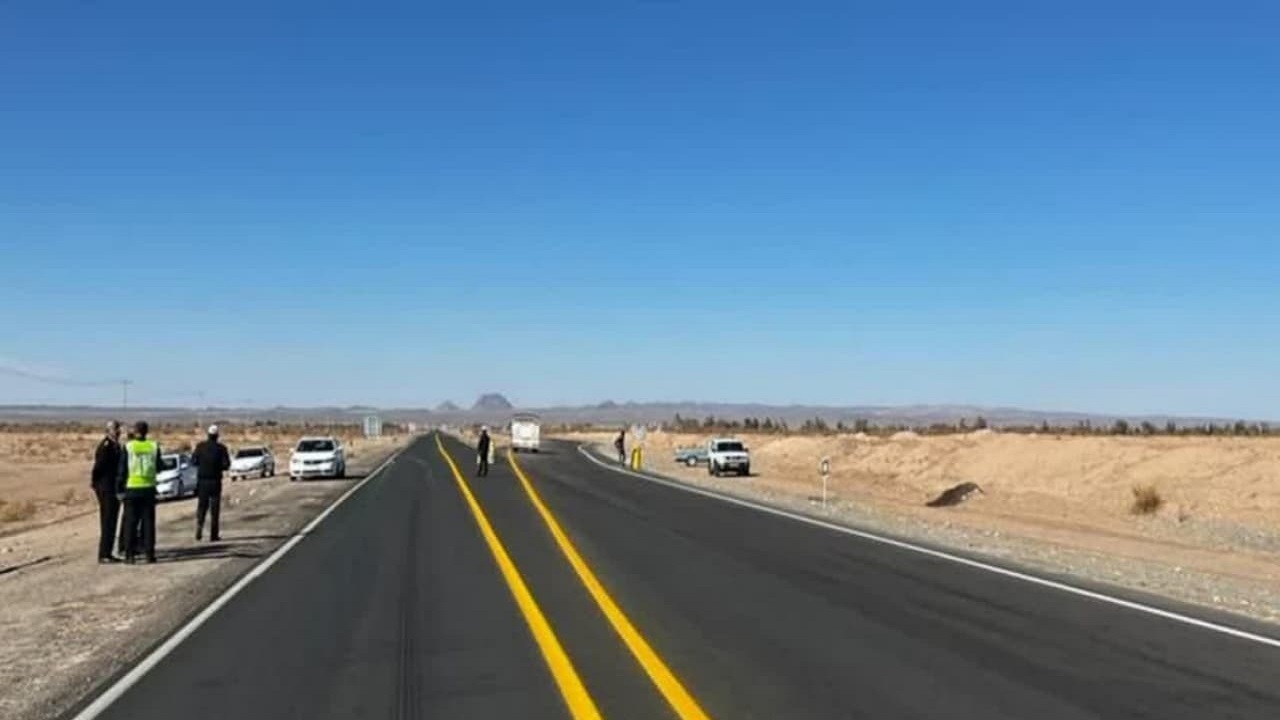 ۴ کیلومتر از باند دوم محور دیهوک - بیرجند زیر بار ترافیک رفت
