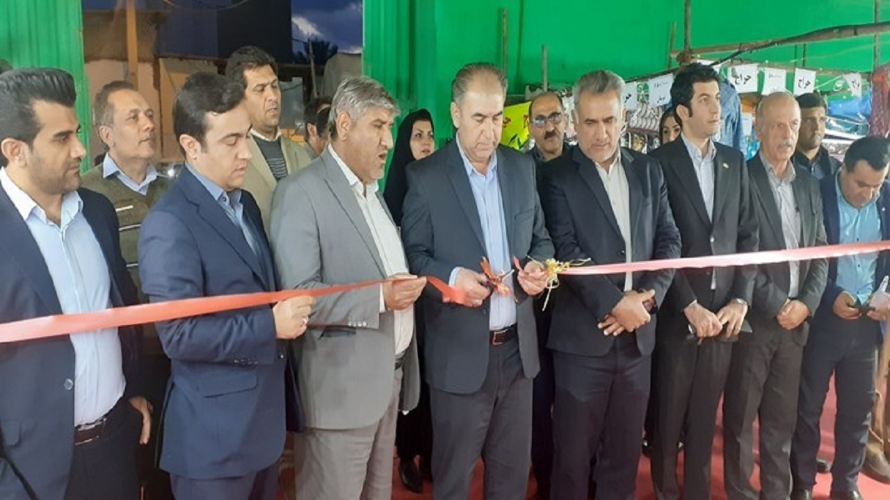 آغاز به کار نمایشگاه سوغات و هدایای ۹ استان در گچساران