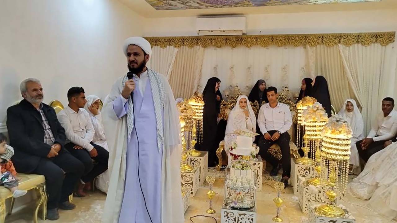 جشن ازدواج ۱۴ زوج فهرجی