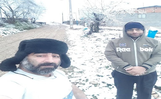 بارش برف