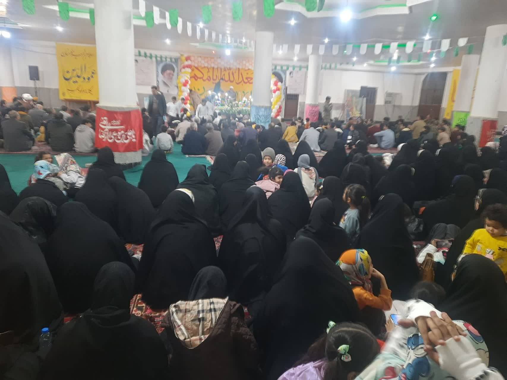 حضور بانوان در مراسم میلاد امام علی