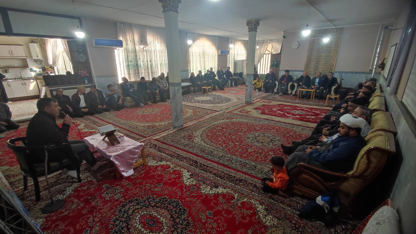 برگزاری تجلیل از ریش سفیدان روستای فرخ آباد و زیبادشت در فردیس