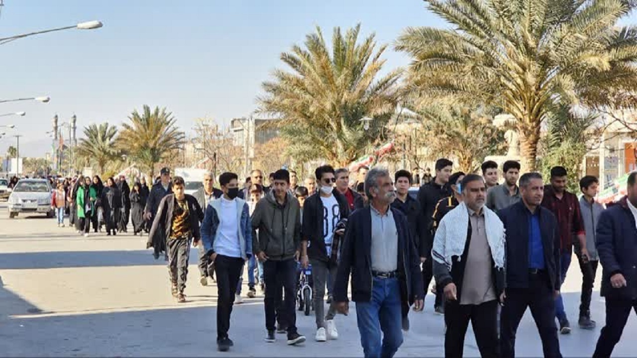 همایش پیاده روی خانوادگی در بافق
