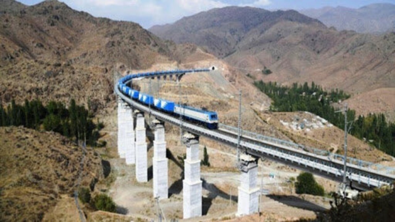 حمایت قرقیزستان از اتصال افغانستان به راه آهن چین ازبکستان قرقیزستان